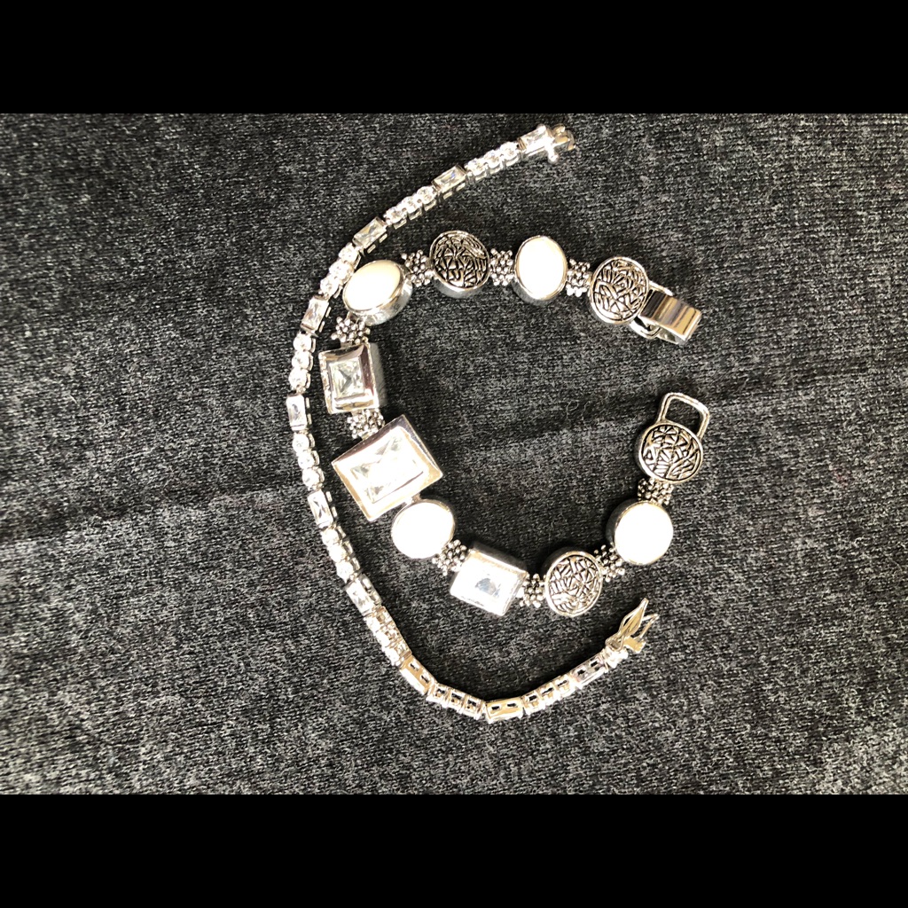 Stackable Silver Bracelets